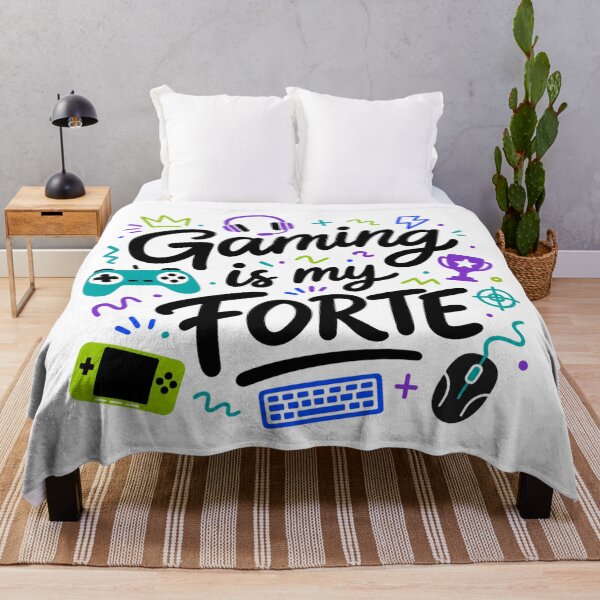 Item preview, Gaming Is My Forte Gamer T-Shirt Video Game Tee Gaming Controller Shirt Pc Gamer Gift Retro Gaming Apparel designed and sold by Rosie's Wildflower Boutique.