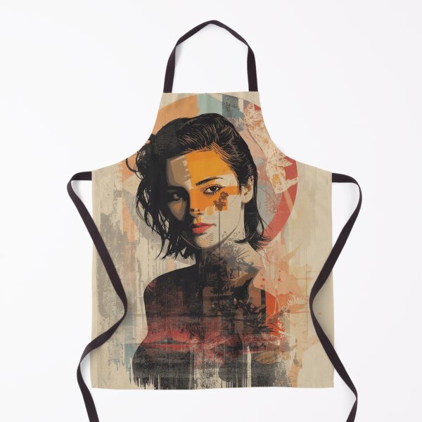 Item preview, Retro Street Art Noir Female Portrait Graphic designed and sold by ERODED SELF.