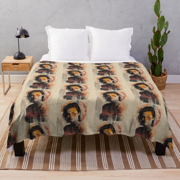 Item preview, Retro Street Art Noir Female Portrait Graphic designed and sold by ERODED SELF.