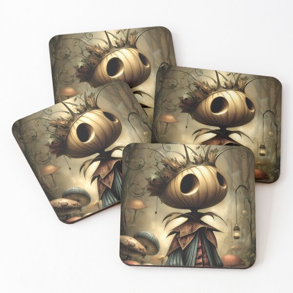 Item preview, Pumpkin King | Autumn Fantasy Guardian | Gothic Halloween Art designed and sold by InkAndGloom.