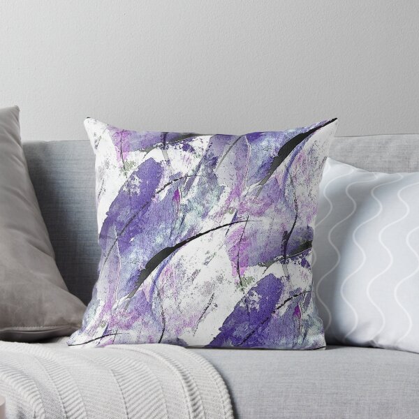 Item preview, Grunge Autumn Leaves in Purple designed and sold by Artistestella.