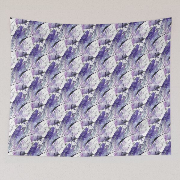 Item preview, Grunge Autumn Leaves in Purple designed and sold by Artistestella.