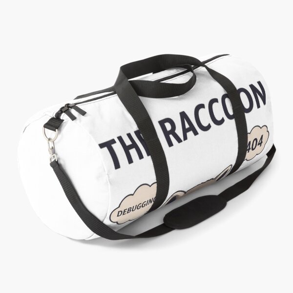 Item preview, Debugging Raccoon - 404 Error Rebooting Funny Tech Humor designed and sold by BobbyTee Merch.