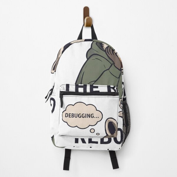 Item preview, Debugging Raccoon - 404 Error Rebooting Funny Tech Humor designed and sold by BobbyTee Merch.