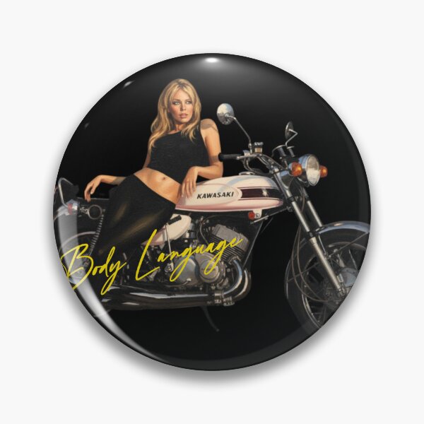 Item preview, Kylie Minogue Body Language Era Motorcycle Pop Icon Graphic designed and sold by RahniNM.