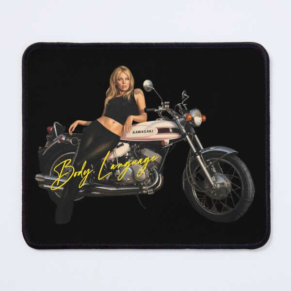 Item preview, Kylie Minogue Body Language Era Motorcycle Pop Icon Graphic designed and sold by RahniNM.