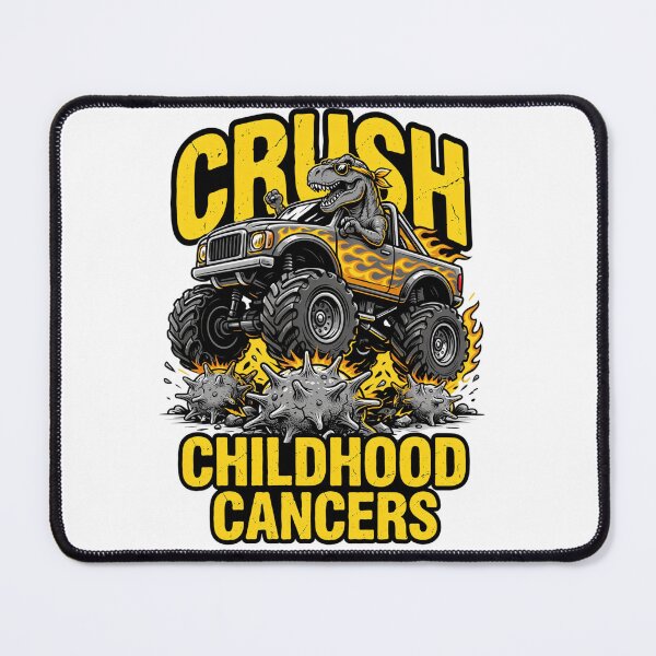 Item preview, Crush Childhood Cancer Tee v2 designed and sold by DarylWelsh2024.