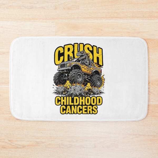 Item preview, Crush Childhood Cancer Tee v2 designed and sold by DarylWelsh2024.