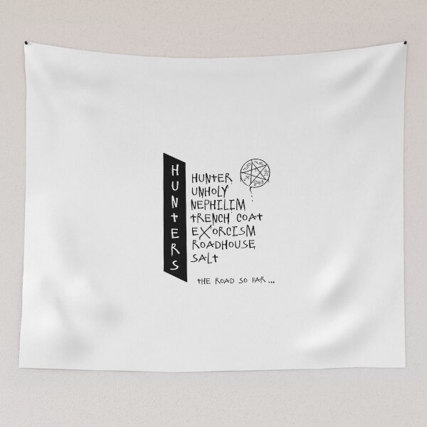 Item preview, Hunters | The Road So Far | Supernatural Inspired Vintage Design designed and sold by ORENout.