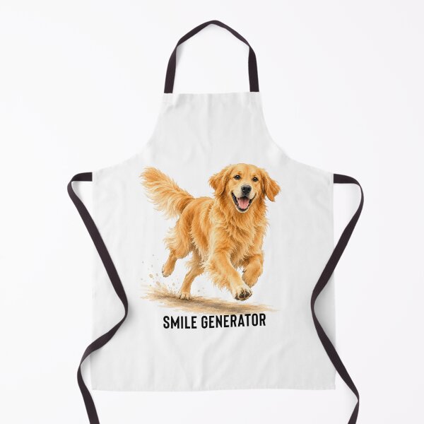 Item preview, Smile Generator Golden Retriever | Happy Dog Watercolor Gift designed and sold by PAPIRO SIGLO XXI.