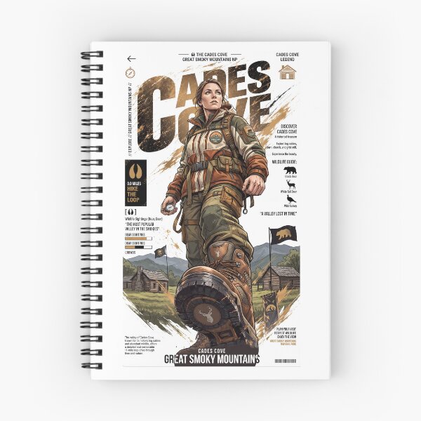 Item preview, Cades Cove Great Smoky Mountains Hiking Adventure designed and sold by castillomiami.