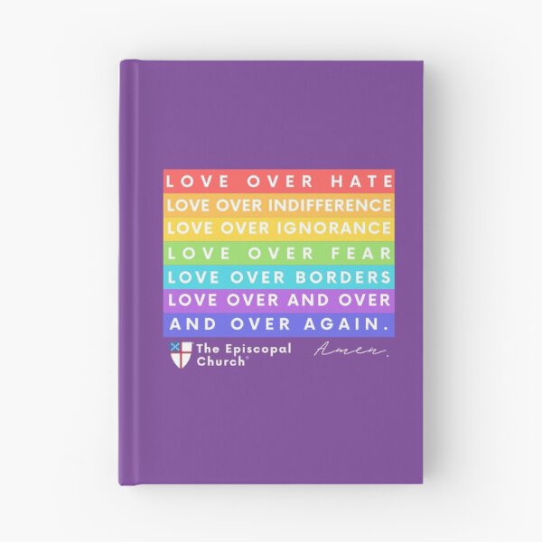 Item preview, Love Over Hate - The Episcopal Church™ designed and sold by Canterbury Episcopal Campus Ministry at Texas Tech University .