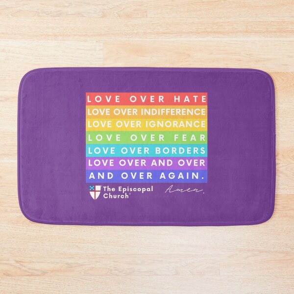 Item preview, Love Over Hate - The Episcopal Church™ designed and sold by Canterbury Episcopal Campus Ministry at Texas Tech University .