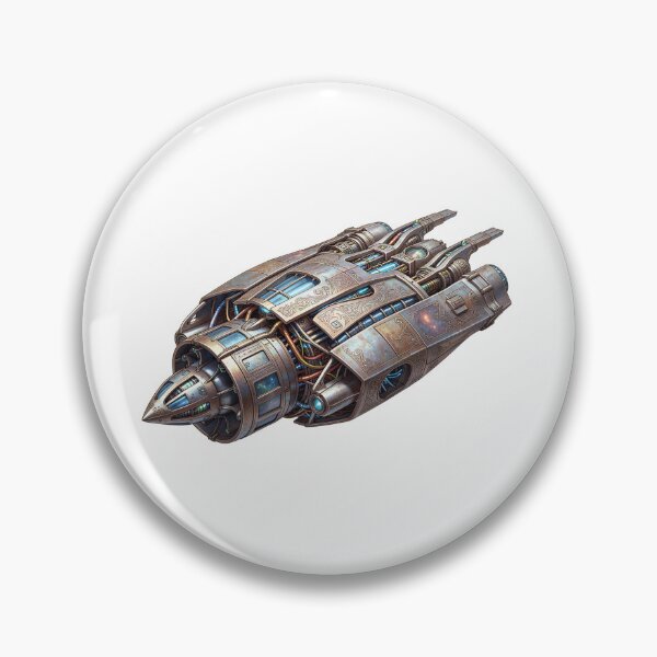 Item preview, Futuristic Steampunk Interstellar Spaceship designed and sold by Chaoscience.