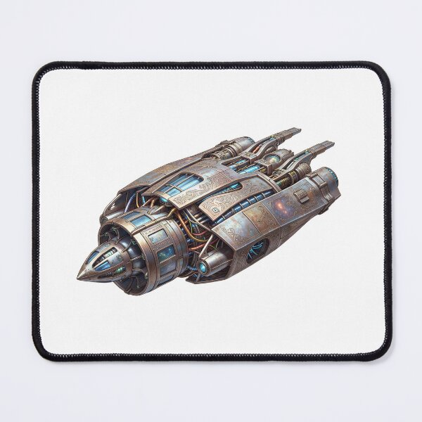 Item preview, Futuristic Steampunk Interstellar Spaceship designed and sold by Chaoscience.
