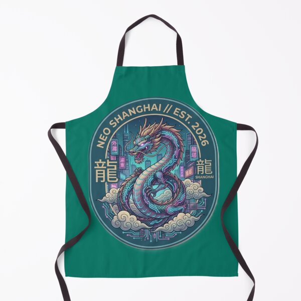 Item preview, Cyberpunk Chinese Dragon – Neo Shanghai Emblem designed and sold by Visual Chillout by GP .