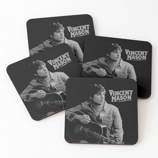 Item preview, Vincent Mason Country Music Singer Acoustic Guitar Grunge Graphic designed and sold by RahniNM.