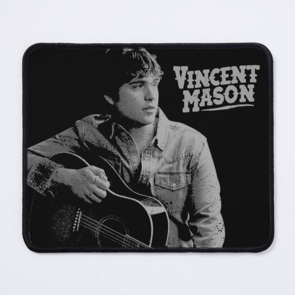 Item preview, Vincent Mason Country Music Singer Acoustic Guitar Grunge Graphic designed and sold by RahniNM.