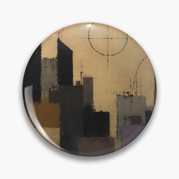 Item preview, Abstract Geometric City Skyline designed and sold by YannisZART.
