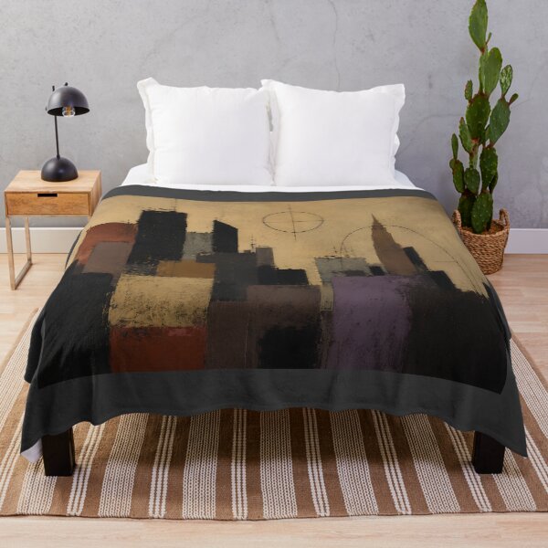 Item preview, Abstract Geometric City Skyline designed and sold by YannisZART.
