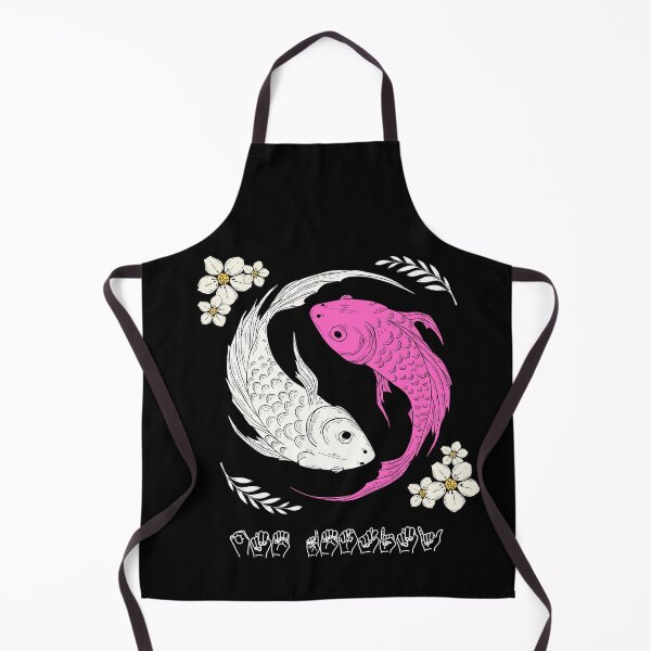 Item preview, Good Energy ASL Fingerspelling | Yin Yang Koi Fish Tattoo Streetwear designed and sold by ASL SIGNPRO CLEARSIGNS.