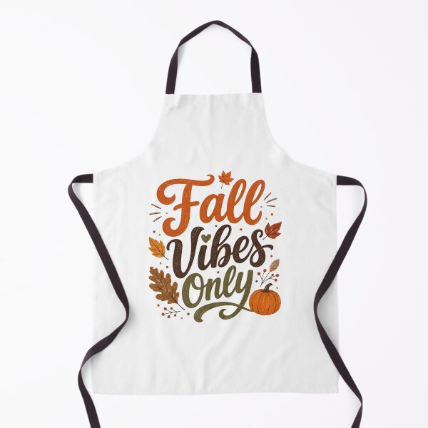 Item preview, Fall Vibes Only Pumpkin Season Leaves Typographic designed and sold by ElcastDesigns.