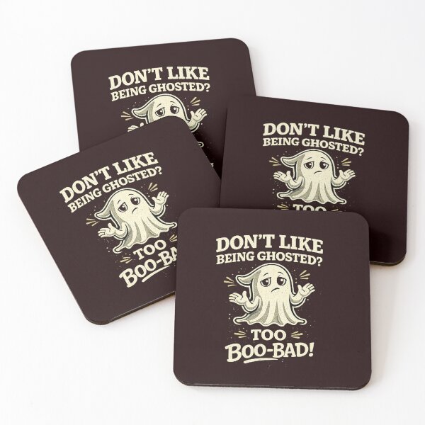 Item preview, Don't Like Being Ghosted? Too Boo-Bad! Funny Ghost T-Shirt | Dating Humor | Ghost Pun designed and sold by kjson1.