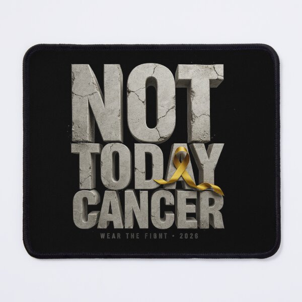 Item preview, Not Today Cancer Tee v2 designed and sold by DarylWelsh2024.