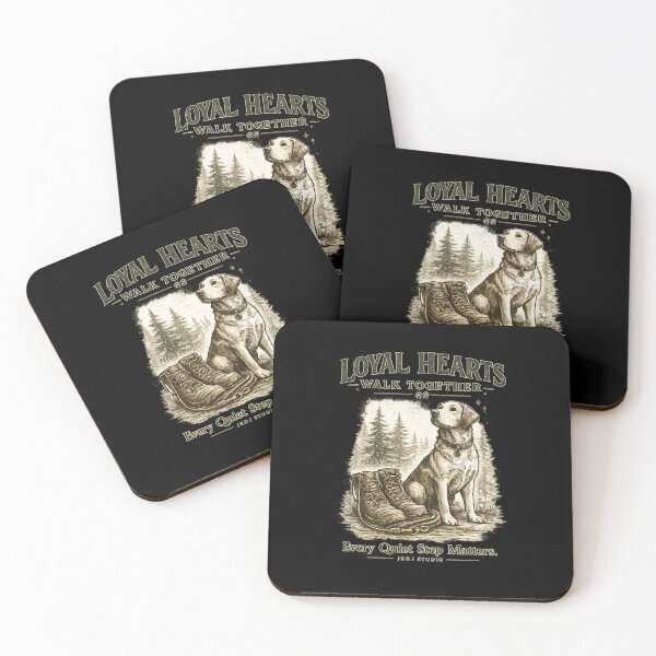 Item preview, Vintage Dog Lover Hiking Design designed and sold by JKDJ.
