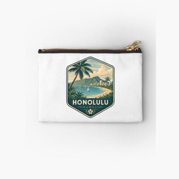 Item preview, Honolulu Hawaii Travel Nature Landscape designed and sold by FrontierCosmic.