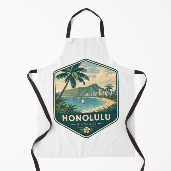 Item preview, Honolulu Hawaii Travel Nature Landscape designed and sold by FrontierCosmic.