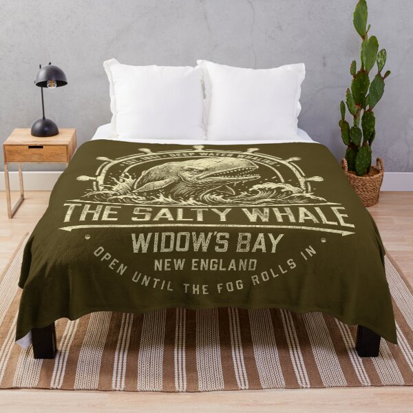 Item preview, The Salty Whale of Widow's Bay Vintage Whaling Nautical Seafood Restaurant Bar Pub Dks designed and sold by Alema Art.