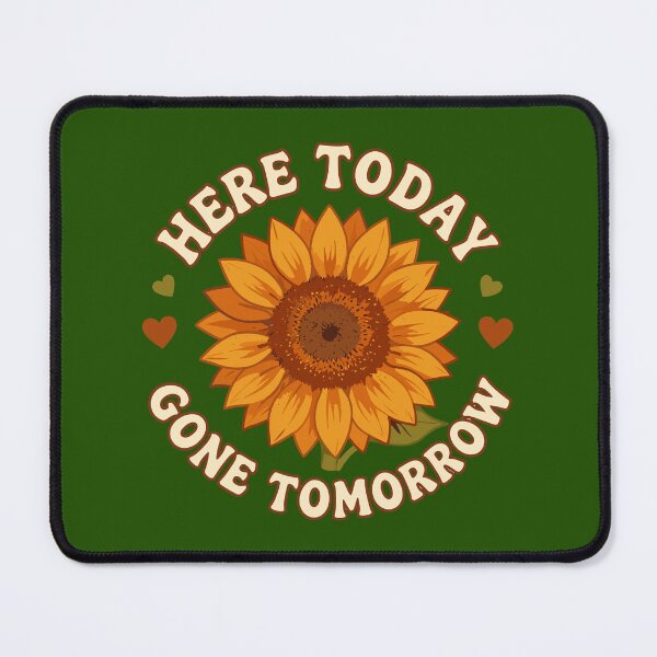 Item preview, Retro Sunflower - Here Today Gone Tomorrow designed and sold by artscreat.