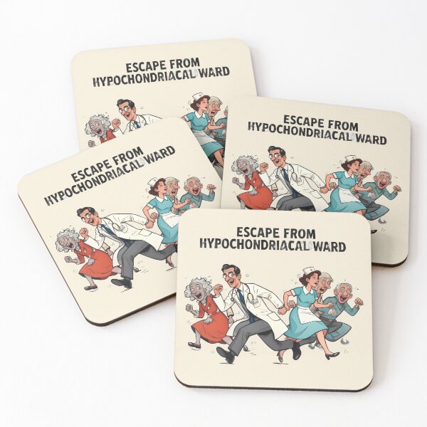 Item preview, Escape from Hypochondriacal Ward designed and sold by ParadoxParadox.