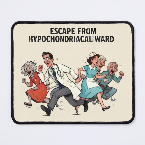 Item preview, Escape from Hypochondriacal Ward designed and sold by ParadoxParadox.