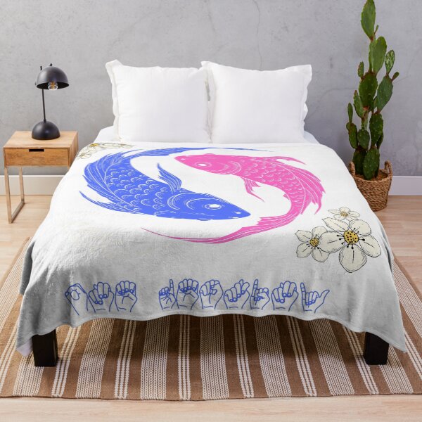 Item preview, Good Energy ASL Sign Language | Yin Yang Koi Fish Tattoo Streetwear designed and sold by ASL SIGNPRO CLEARSIGNS.