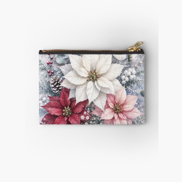Item preview, Arte floral de invierno de diciembre designed and sold by tmoca.