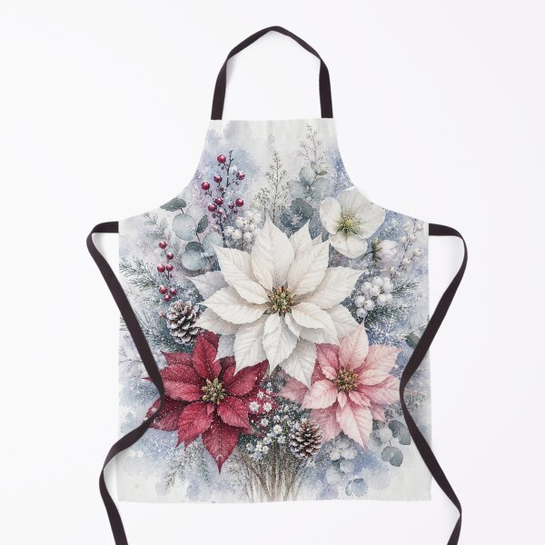 Item preview, December Winter Floral Art designed and sold by tmoca.
