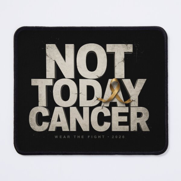 Item preview, Not Today Cancer Tee v3 designed and sold by DarylWelsh2024.