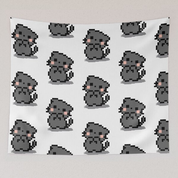 Item preview, "PIXEL CAT" STICKER designed and sold by ixam-mg.