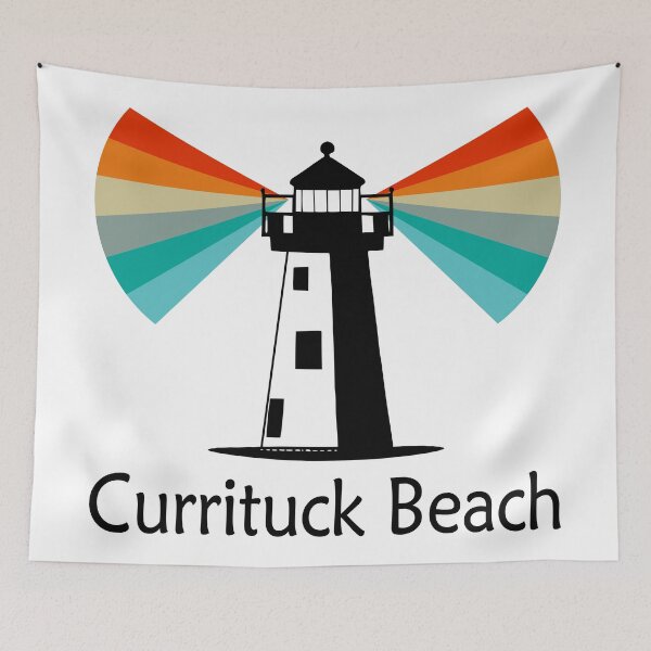 Item preview, Currituck Beach Lighthouse Rainbow designed and sold by Esskay Designs.
