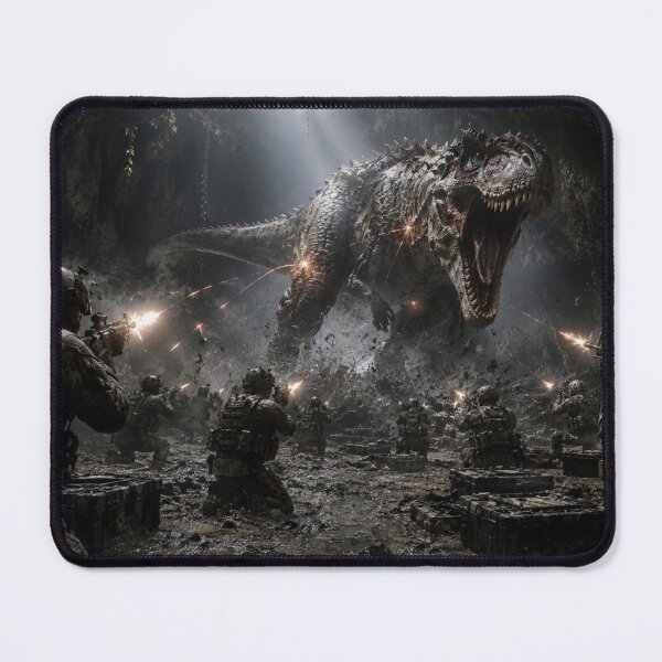 Item preview, Soldiers vs Giant Dinosaur designed and sold by MKDSN.