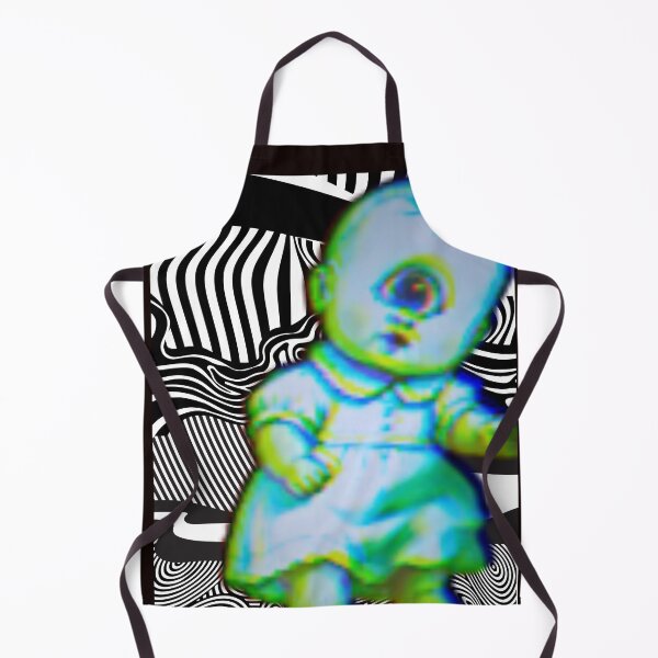Item preview, Creepy Cyclops Baby Doll Optical Illusion designed and sold by darametzgerart.