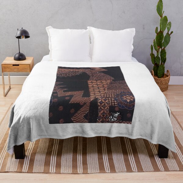 Item preview, Traditional Geometric Batik with Abstract Motifs designed and sold by aichastudio.