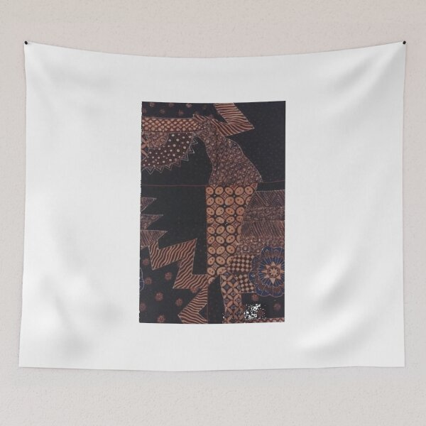Item preview, Traditional Geometric Batik with Abstract Motifs designed and sold by aichastudio.
