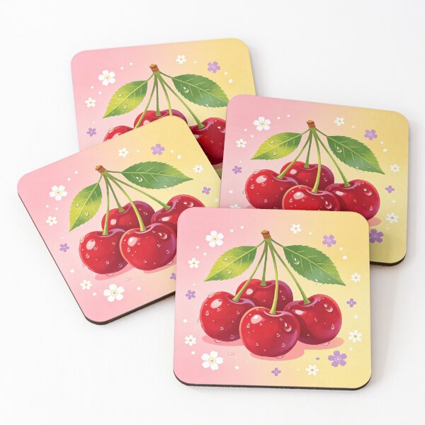 Item preview, bouquet of sweet and fresh cherries designed and sold by mixoubraw.