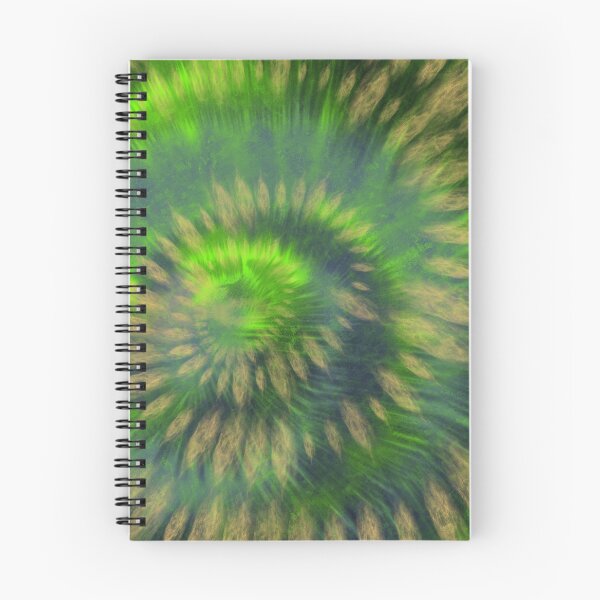 Item preview, Green and Yellow Spiral Tie Dye Pattern designed and sold by SweetLilith.