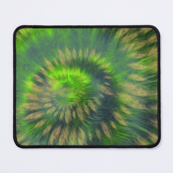 Item preview, Green and Yellow Spiral Tie Dye Pattern designed and sold by SweetLilith.