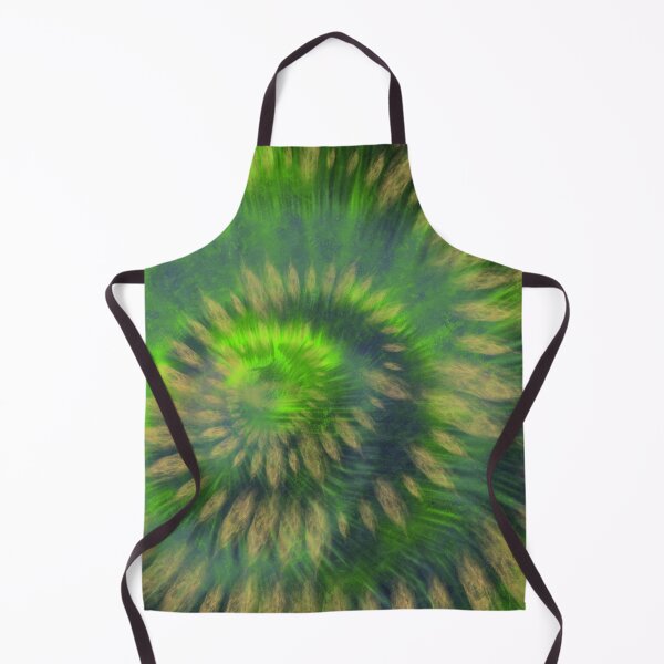 Item preview, Green and Yellow Spiral Tie Dye Pattern designed and sold by SweetLilith.