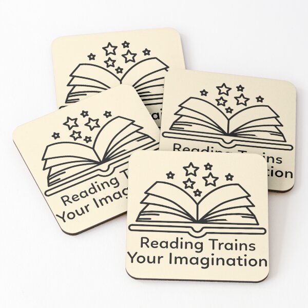 Item preview, Reading Trains Your Imagination designed and sold by Grateful-Fool.